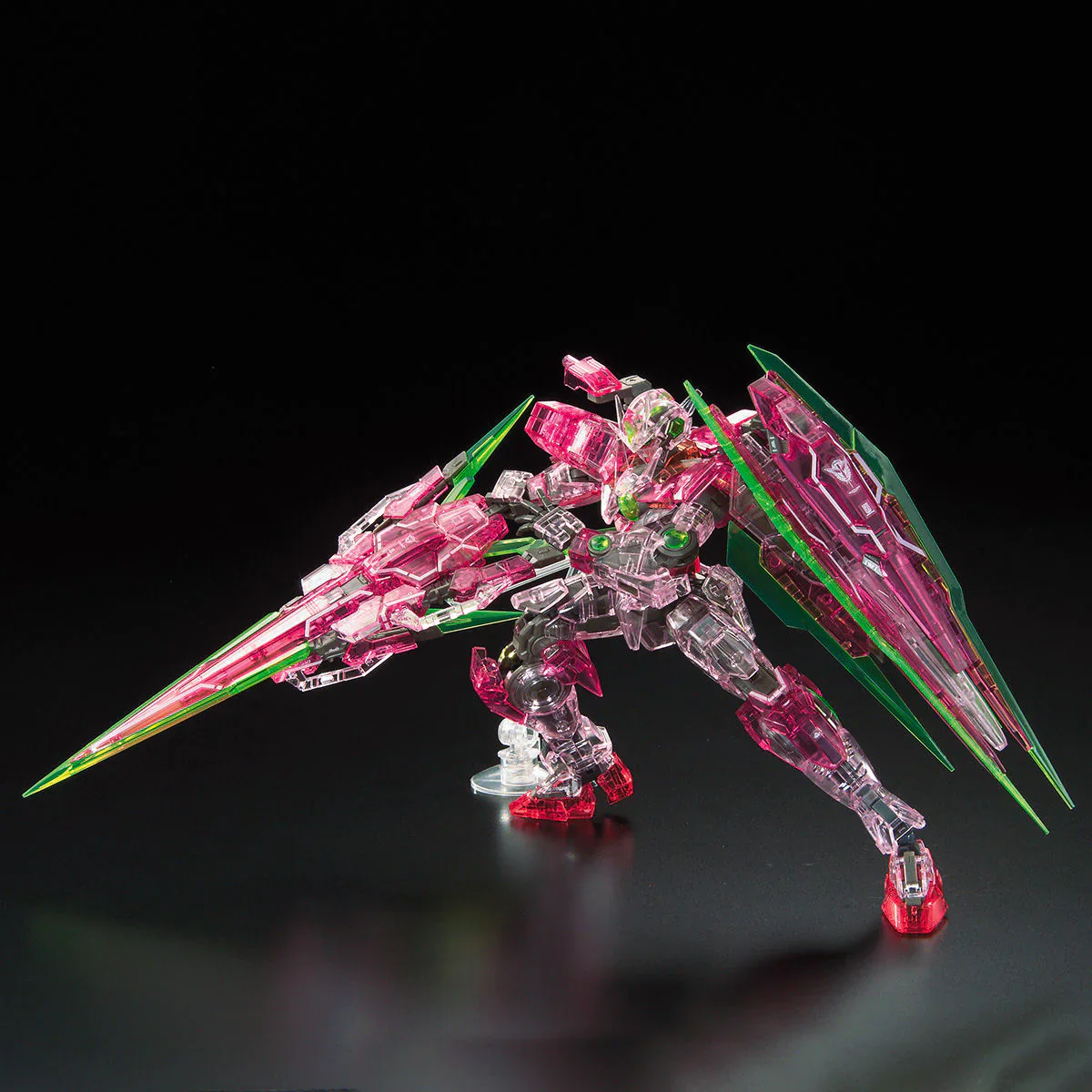 (THE GUNDAM BASE LIMITED) GUNDAM - RG 1/144 00 QAN[T][TRANS-AM CLEAR] - Image 3