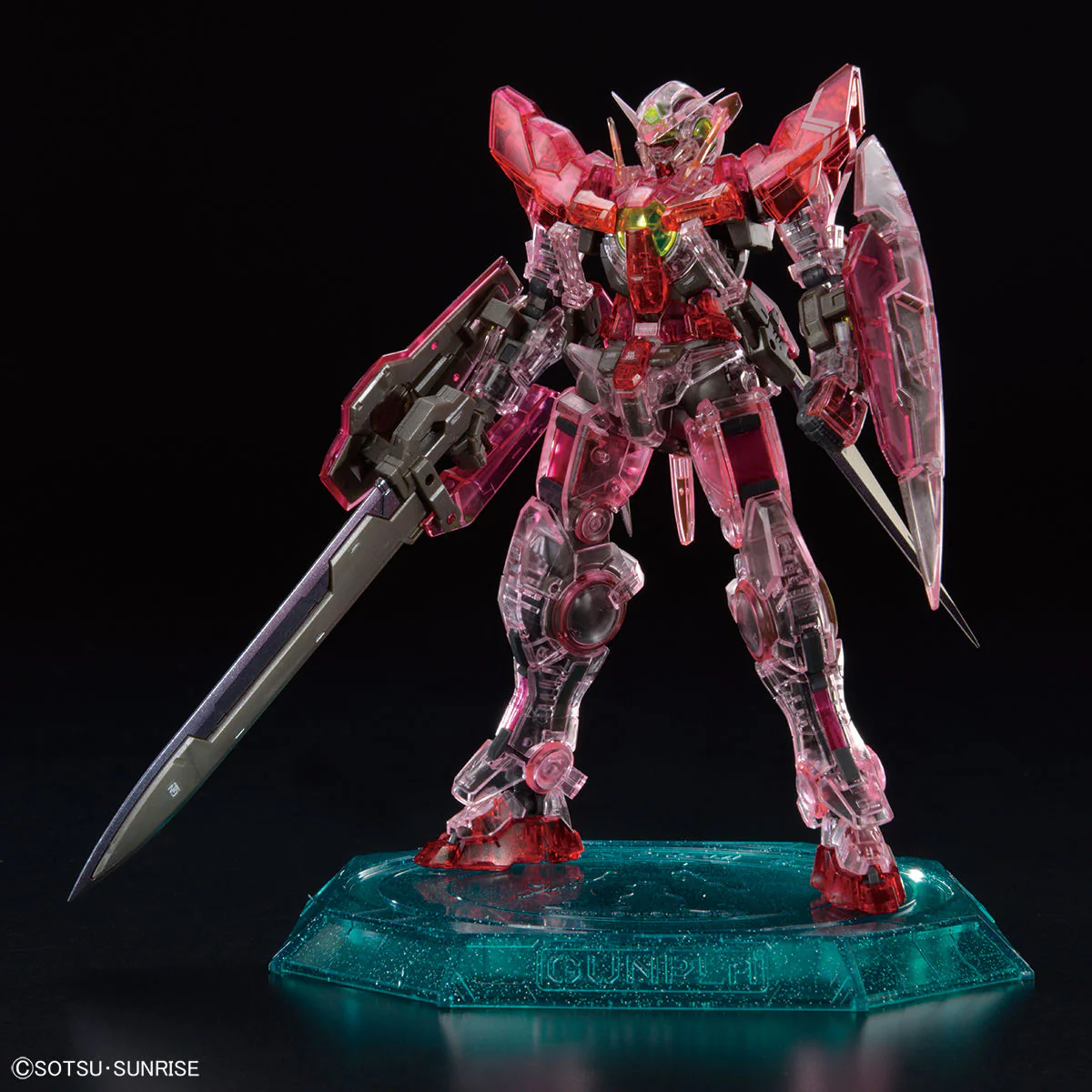 (THE GUNDAM BASE LIMITED) GUNDAM - RG 1/144 GUNDAM EXIA [TRANS-AM CLEAR] - Image 4