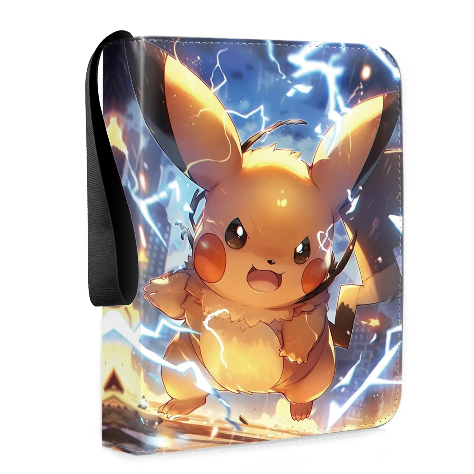 Trading Card Binder - Pikachu Electric Charge (9-Pocket)(Back Order)