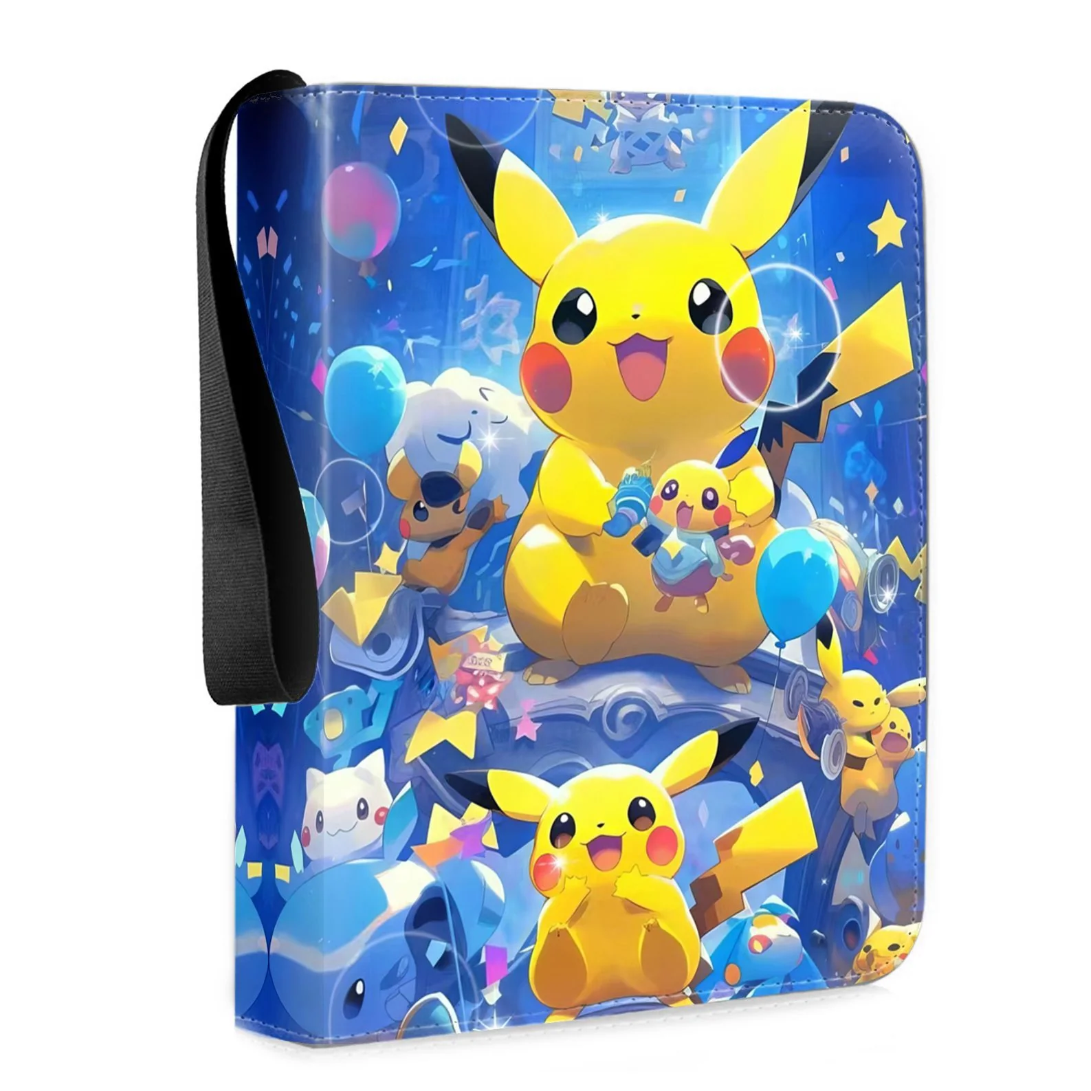 Trading Card Binder - Pikachu Blue Party (9-Pocket)(Back Order)