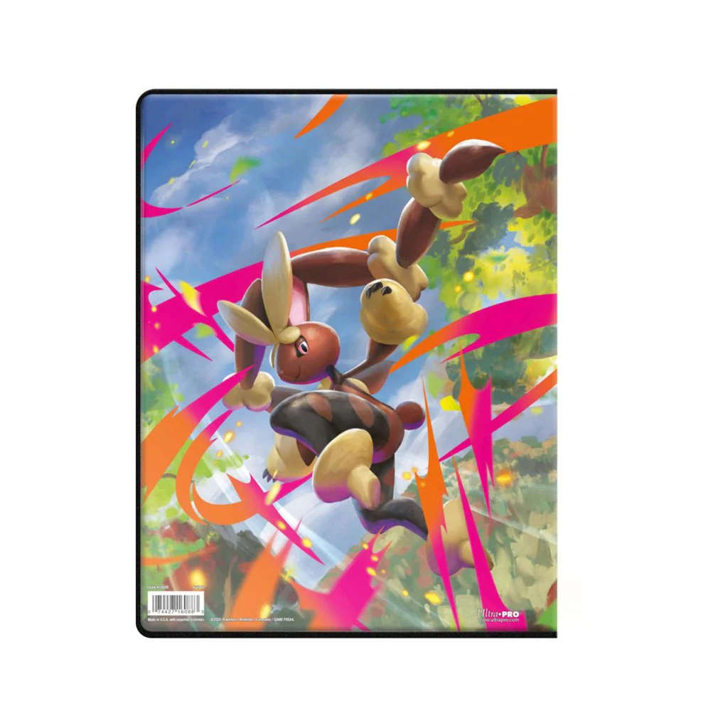 Ultra Pro Pokemon TCG Mega Evolution Phantasmal Flames 9-Pocket Portfolio - Image 4