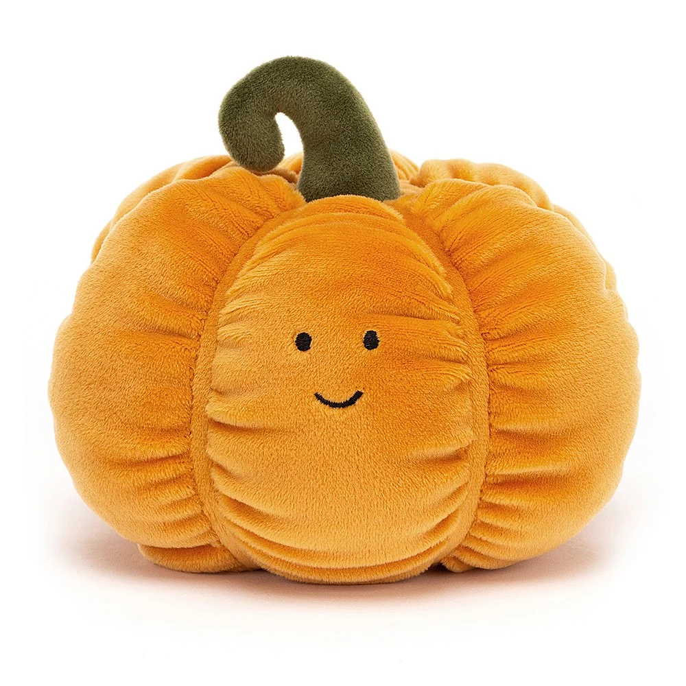 JELLYCAT VIVACIOUS VEGETABLE PUMPKIN ORANGE 14X13X13 CM - Image 3