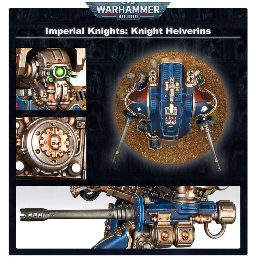 Warhammer 40,000 - Imperial Knights: Knight Armigers 54-20 - Image 5