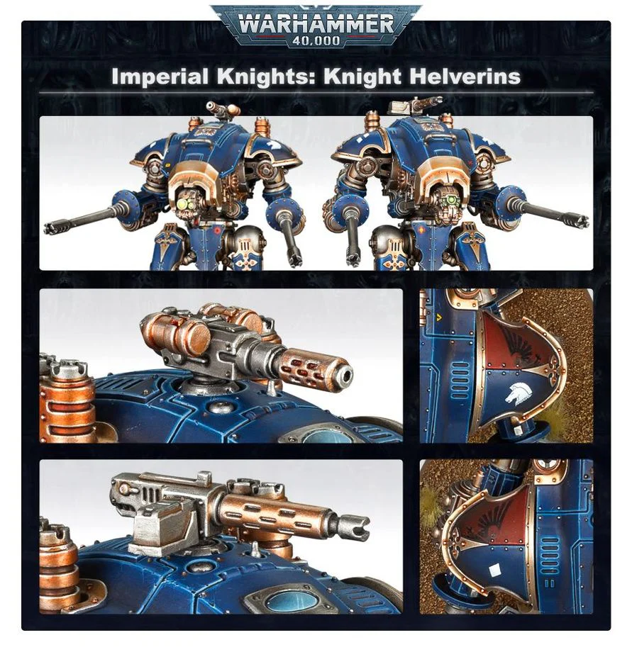 Warhammer 40,000 - Imperial Knights: Knight Armigers 54-20 - Image 6