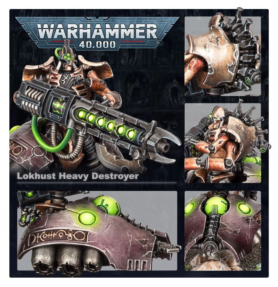 Warhammer 40,000 - Necrons Lokhusts Heavy Destroyer 49-28 - Image 4