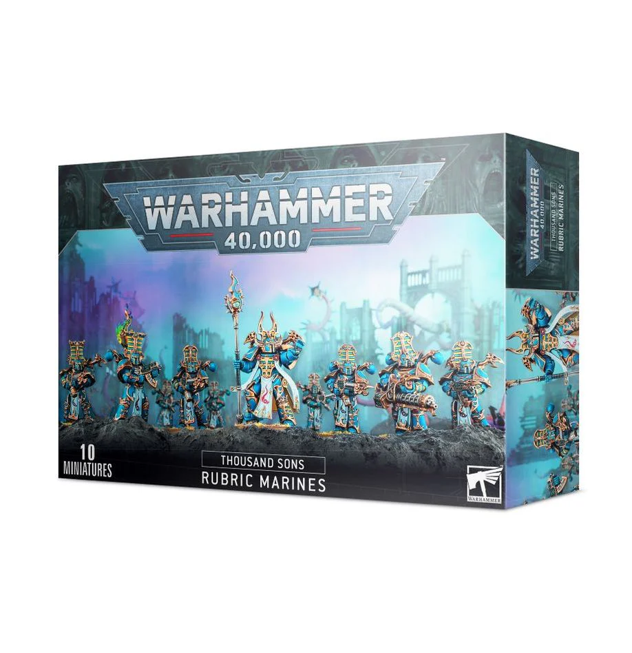 Warhammer 40,000 - Thousand Sons Rubric Marines 43-35