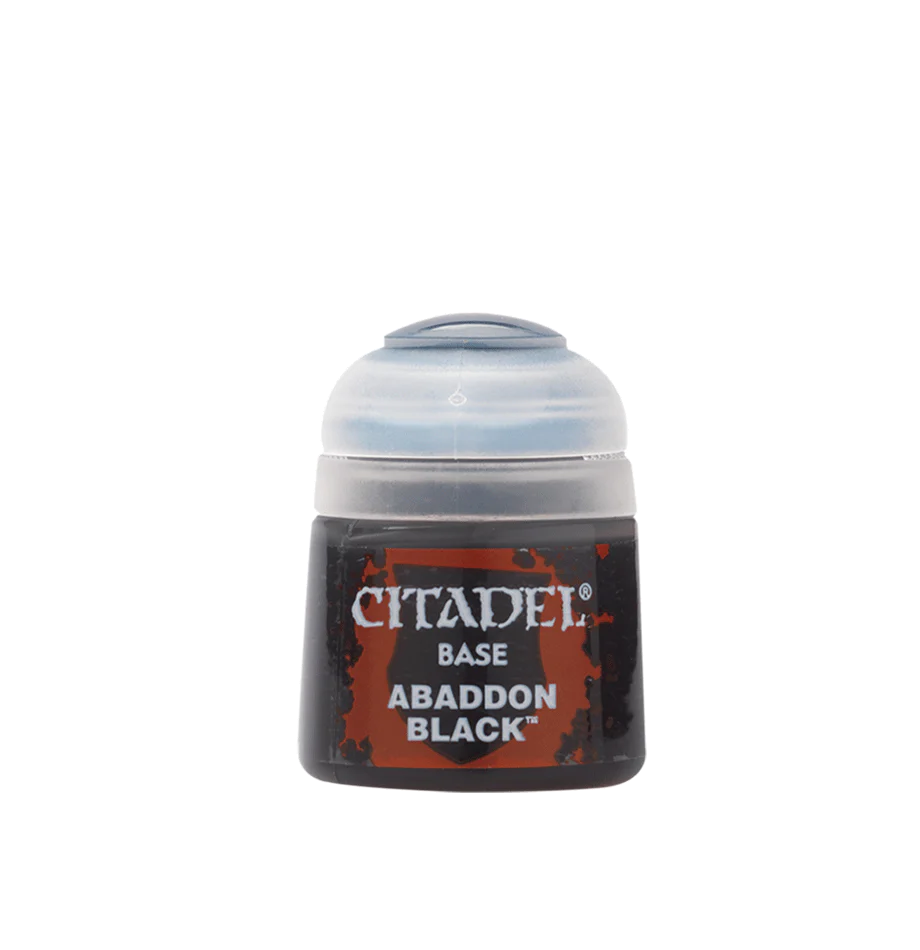 Warhammer Paints & Accessories - Citadel Base: Abaddon Black