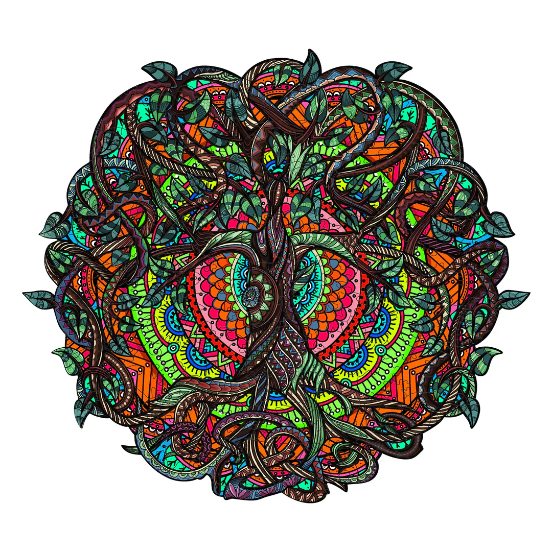 Woodbests - Tree Of Life Wooden Jigsaw Puzzle (160-200pcs)