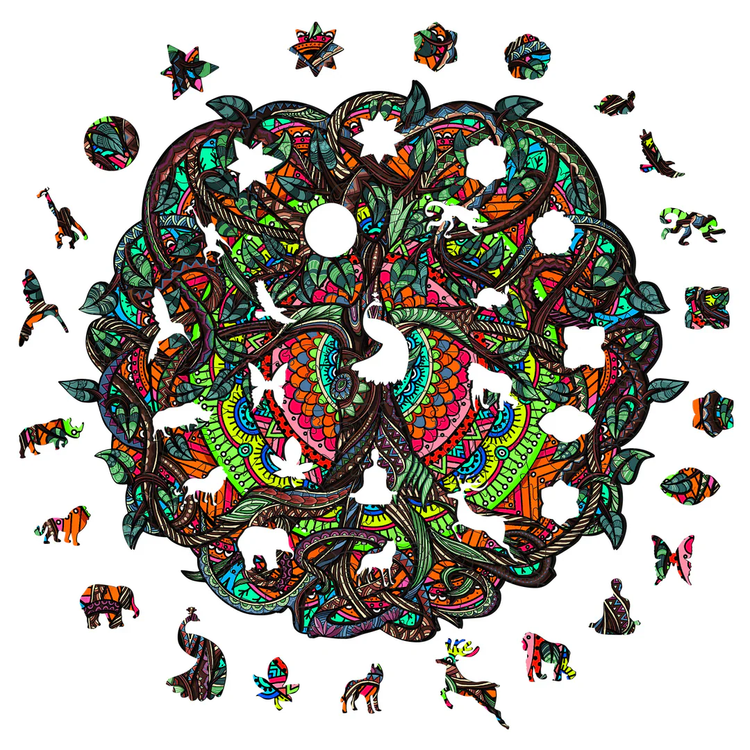 Woodbests - Tree Of Life Wooden Jigsaw Puzzle (160-200pcs) - Image 3