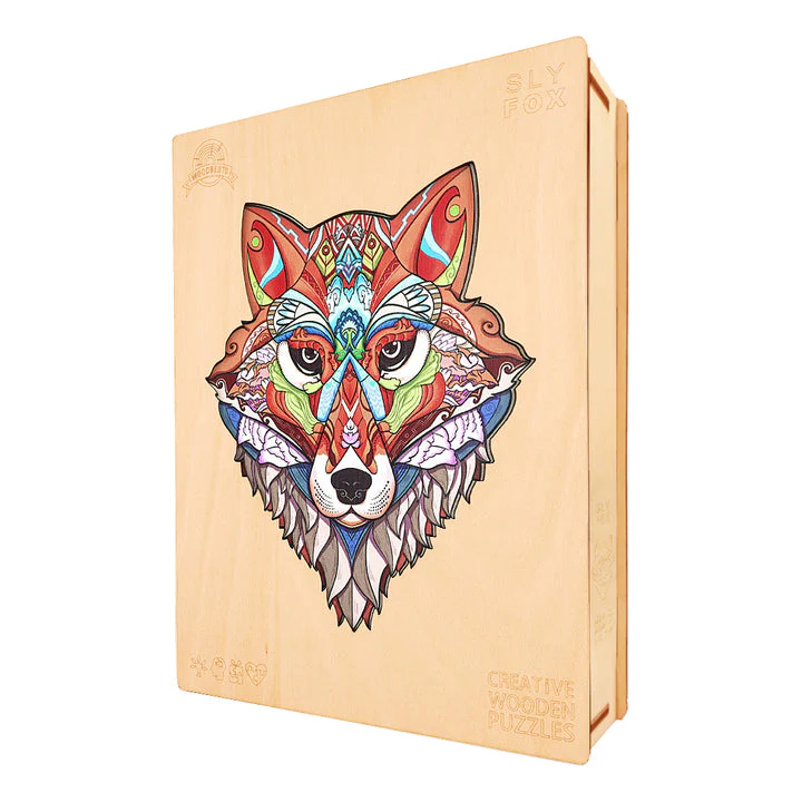 Woodbests - Sly Fox Wooden Jigsaw Puzzle (160-200pcs) - Image 2