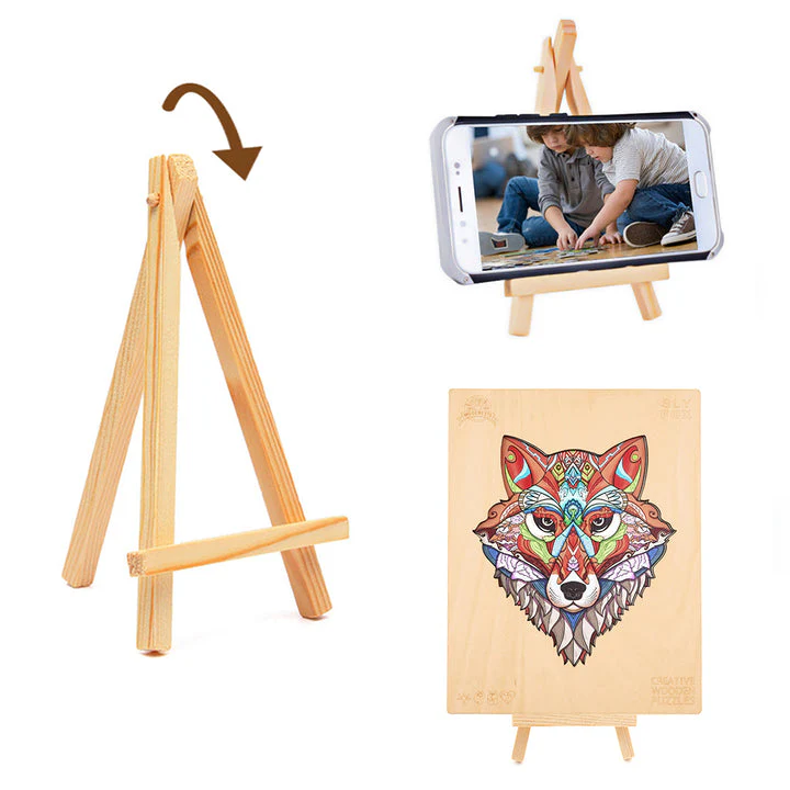 Woodbests - Sly Fox Wooden Jigsaw Puzzle (160-200pcs) - Image 6