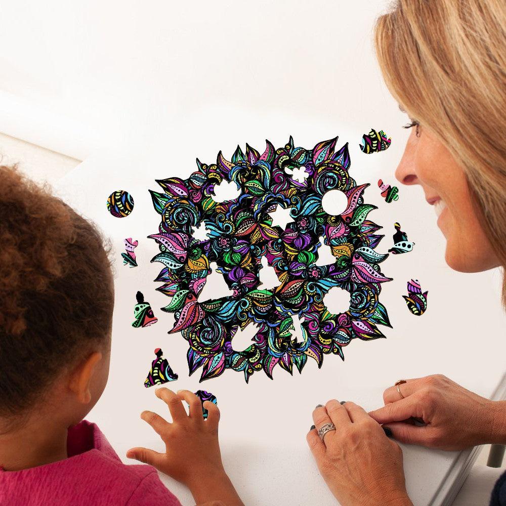 Woodbests - Whimsical Blooms - By Artist Lori Anne McKague (250-300pcs) - Image 5